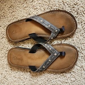 sandals, Clarks size 8M